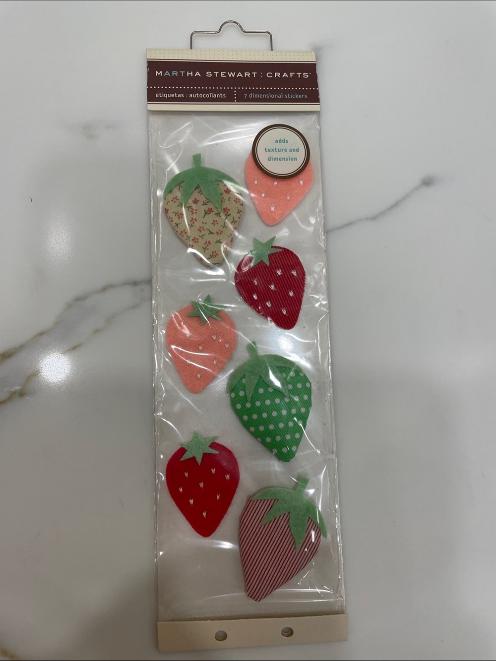 Martha Stewart Green and Cream Decorative Sticker Sheet Pack